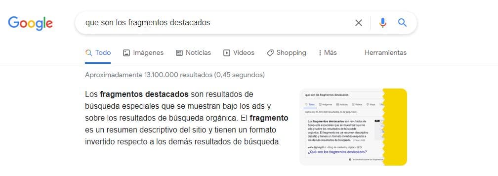 Cómo optimizar tu contenido para fragmentos destacados